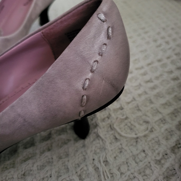 Spring Pink Chunky Heels - Picture 11 of 12